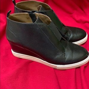 Wedge Booties by Linda Paola